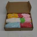 600 Pcs Tulip Cupcake Liners for Baking Muffin Liners Printed Baking Cups Holders Greaseproof Wrappers Decoration for Cupcake Bouquet Birthday Party Wedding Bride Shower(Colorful) (Bright Colors)