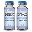 Reconstitution Solution 2-Pack, 30mL in Premium Glass Vials with Flip-Off Caps, Triple Sealed