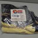 Nicky Bigs Novelties 11PCS Scarecrow Costume Accessories Wizard Scarecrow Costume with Hat for Adult Women Men for Halloween (Black/Brown)