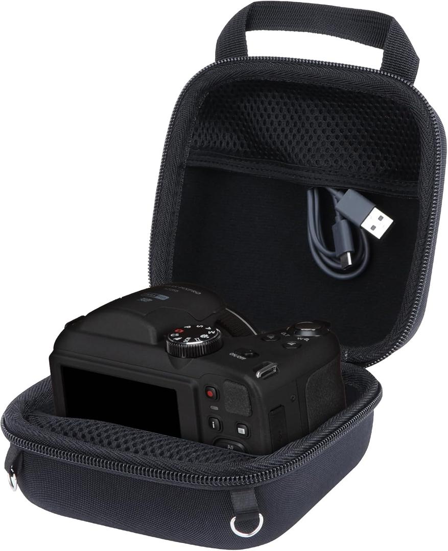 Hard Case Replacement for KODAK PIXPRO AZ405/AZ425/AZ255/AZ401/AZ528 Digital Camera (Black Case)