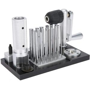 Jump Ring Maker, Stainless Steel Jewelry Making Tools, Manual Jump Ring Maker Machine Professional Easy to Use Jewelry Tool with 20 Mandrel Accessory for Jewelry Makers