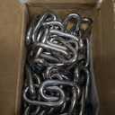 3/16" 1/4" 5/16" Boat Anchor Chain 316 Stainless Steel with 2 Pcs Anti-Off Bow Shackles Marine Grade Anchor Lead Chains Kit for Boats, Pontoon, Sailboat, Deck Boat Accessories