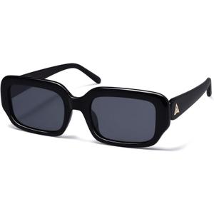 Appassal Retro Polarized Square Sunglasses for Women Chunky 70s 80s Sunnies Trendy Vintage Fashion Frames AP3733