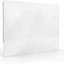 Glass Mouse Pad, 13.7x10.2 Inch Large Gaming Mousepad with Non-Slip Base, Special Glass Surface for Optimal Control, Clear Mouse Mat for Desk Computer Laptop Gamer Office Work