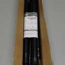 STARLATTA Adjustable Shower Curtain Rod 31-104 Inch, Never Rust Stainless Steel Black Tension Rod, 1" Heavy Duty No-Drill for Bathroom, Kitchen & Closet