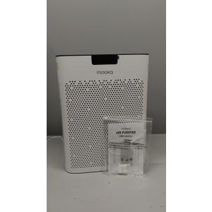 Air Purifiers for Home Large Room 2200 Ft² with Washable Filters, MOOKA H13 HEPA Air Purifier for Home Pets Bedroom with Fragrance, Air Cleaner for Smoke Dust Pollen Pets Hair Odor, KJ190 White