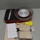 Pottery Wheel for Kids Adults and Beginners - Complete Pottery Set with 6" Turntable with Two-Way Rotation, 2.2lb Clay, Art Supplies Sculpting Tools, Craft Gifts for Teens Adults (Red)