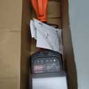 Vehiker  -RV Surge Protector 50 Amp, RV Power Surge Voltage Protection, RV Adapter Plug for Camper, Circuit Analyzer for Travel Trailers with Waterpoof Cover(Orange) (50Amp with No LED Display)