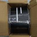 Door Sill Protector, Car Door Entry Guards, 10Pcs Car Door Protector, Carbon Fiber Leather Waterproof Scratch Protection Strips (for All car Models) Door sill Trim Entry Guard (Black)