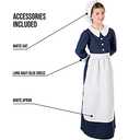 fun shack Florence Nightingale Costume Kids, Florence Nightingale Costume Girls, Civil War Nurse Costume Kids (Medium)