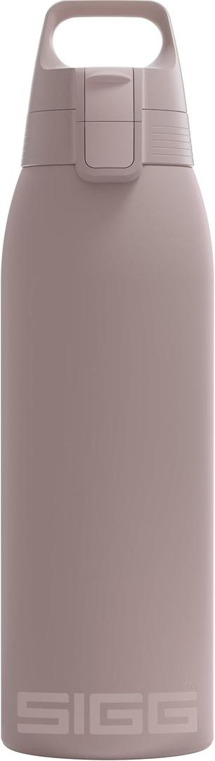 SIGG - Shield Therm- Stainless Steel Insulated Water Bottle - Carbonated Drinks, Leakproof, BPA Free, Recycled, 25, 34Oz (Dusk)