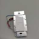 Lutron Caseta Original Smart Light Switch (Lutron Smart Hub Required), for Home, LED Lights, and Fans, 6 Amp, Single-Pole/ 3-Way, Neutral Required, PD-6ANS-WH, White