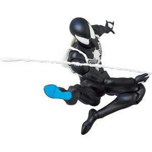MAFEX No.168 Spider-Man Black Costume Comic Ver. Total Height Approx. 6.1 inches (155 mm), Painted Action Figure