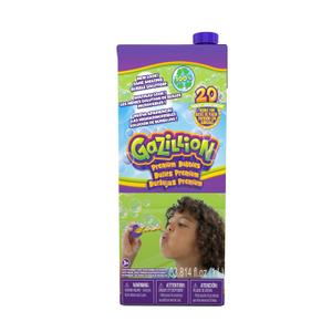 Gazillion Bubbles Original Premium Bubble Solution 1L - Giant, Vibrant, Safe Bubbles with Eco-Friendly Packaging, Outdoor Party Fun