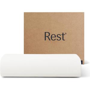 REST Evercool+ Top Sheet, Full/Queen Size, Arctic White, 93"X108" (1 Flat Sheet only)