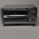 BLACK+DECKER 4 Slice Toaster Oven - Stainless Steel