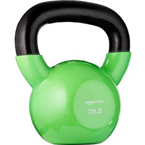 Amazon Basics Vinyl Kettlebell
 25LB