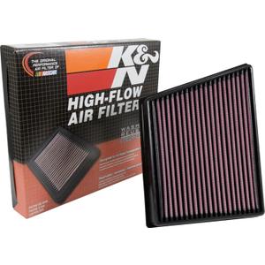 K&N Engine Air Filter: Increase Power & Towing, Washable, Premium, Replacement Air Filter: Compatible with 2015-2019 JAGUAR/LAND ROVER (F-Pace, XE, XF, Range Rover Velar), 33-3075