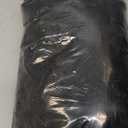 EOVEA Faux Fur Fabric by The Yard 60" Wide | 2.5" Long Pile Shaggy Mohair | Soft Fluffy Fake Fur for Fursuits, Cosplay, Costumes, Sewing, Crafts | Cruelty-Free Plush Fabric(Black, One Yard)
