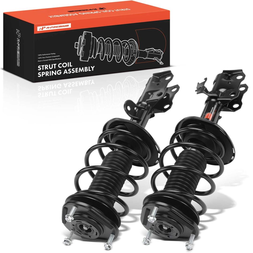 A-Premium Front Side Struts w/ Coil Springs Assembly for Lexus CT200H 2014-2017