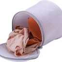 Kimmama Laundry Bags Mesh Wash Bags, Large Bra Washing Bag for Laundry, Net Washer Sack with Zipper, Lingerie Pouch for Cleaning and Drying Underwear, Delicates, Brassiere, Bralette, Undergarment (White)