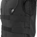 Cooling Vest - Men & Women,Ice Vest Temperature Adjustable and Keeps Cooling for a long time,Hot Days Outdoor Work (Black, M)