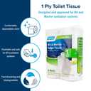 Camco 40276 Toilet Tissue, 1 Pack of 4 Rolls, White
