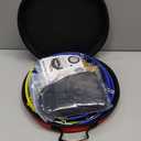 Auto-Fixing Snow Chains, 30s Quick Fit Easy Installation Tire-Chains, Portable Reusable High Carbon Steel Anti Slip Tire Chain for Passenger Car, Pickup Trucks and SUV - Set of 2