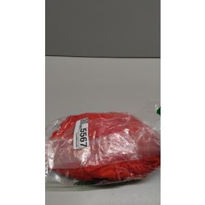 Womens Sexy Off Shoulder Maxi Dress Pleated See Through Flare Sleeve Button Down Slit Bodycon Long Dresses (Medium, Red)