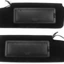 Sun Visors Sunshades W/Vanity Mirror & LED Light for 1984-1996 Corvette C4