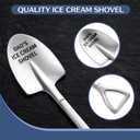 10 x Father's Day Gifts,Gifts for Dad from Daughter Son,Stainless Steel Ice Cream Shovel for Dad Birthday Christmas Fathers Dad day Gifts