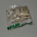 SARLA Invisible Wire Hair Extensions with 3 Clips Long Wavy Curly Synthetic Hairpiece for Women Adjustable Transparent Headband 18 Inch Sunny Blonde