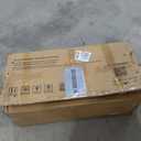 26" Push Lawn Sweeper with 7 Cu.Ft Hopper, 4-Brush Leaf Collector Picker