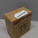 Digital Shower Clock Waterproof, Bathroom Wall Clock Timer with Touch Screen, Temperature, LCD Display, Suction Cup Hanging Hole Stand for Kids and Adults (White)