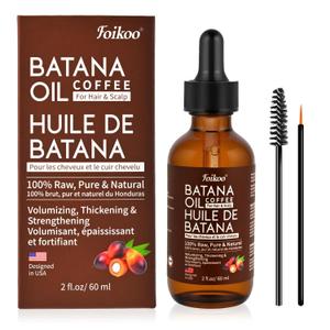 3 x Batana Oil for Hair Growth Dr Sebi Organic, 100% Raw Pure & Natural Botana Oil from Honduras, Deeply Nourishing Scalp for Hair Thicker and Stronger