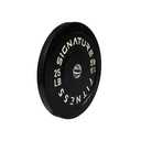 Signature Fitness 2" Olympic Bumper Plate Weight Plates with Steel Hub