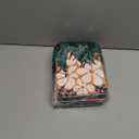 qiqee Clash Flowers Paper Gift Bags with Tissue Paper Handles 12PCS 2.4"x4.7"x6.3" Small Size12pcs Bags +24pcs Tissue Paper