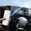 Military-Gradeandobil 3 in1 Magnetic Phone Holder for Car Dashboard Windshield Vent Upgrade Suction & Strongest MagnetRetractable for MagSafe Car Mount Mats for iPhone 17 16 15 14 Pro Max Sumsung
