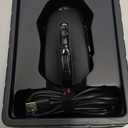 Redragon Wireless Gaming Mouse, Tri-Mode 2.4G/USB-C/Bluetooth Mouse Gaming, 12000 DPI, RGB Backlit, Fully Programmable, Rechargeable Wireless Computer Mouse for Laptop PC Mac, Black