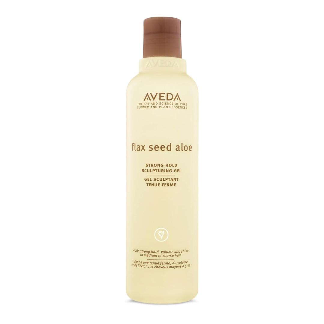 Aveda Flax Seed Aloe Strong Hold Sculpturing Gel | Adds Hold and Shine | For Molding and Sculptural Hair Styles | For Medium to Thick Hair | 8.5 Fl Oz
