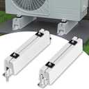 Mini Split Condenser Pad: Floor Mounting Base Pad 15.74''L, Mini Split Pad, Mini Split Stand Ground Mount for Air Conditioner Condensers Heat Pump System, AC Anti Vibration Pad, 12000-24000BTU