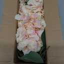 Light Pink Hydrangea Artificial Flowers Large Artificial Hydrangeas Silk Flowers for Home Decor Indoor Wedding Flowers Bouquets Faux Flowers Kitchen Centerpiece Table Decorations