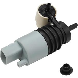84134930 Front Windshield Washer Pump w/Grommet Windshield Wiper Pumps for 2010-2017 Chevrolet/Ford/GMC/ 2007-2023 Jeep Wrangler, 2014-2022 Jeep Cherokee