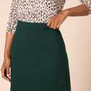 Amazon Essentials Women's Ponte Pull-On Mini Length A-Line Skirt, Size XXL