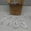 Iced Coffee Cups With Lids and Straws 8 Pcs, 16 OZ Unbreakable Glasses Drinking Set,Clear Plastic Cups Reusable Iced Coffee Tumbler with Lid and Straw, To Go Coffee Cups Dishwasher Safe