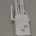 WiFi Extender Booster 1200Mbps, WiFi Booster Range Extender 5GHz & 2.4GHz Dual Band WiFi Repeater Wireless Internet Booster, Repeater/Router/AP Mode, Wider Range, for Home UK Plug