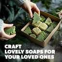 5Lb Aloe Soap Base - Melt and Pour Soap Making Supplies - SLS/SLES Free, No Palm Oil, Natural with Organic Aloe Vera - Rich in Antioxidants, Hydrating, Perfect for Handmade Projects (80 Ounce (Pack of 1))