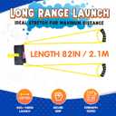 Water Balloon Launcher Slingshot – Shoots Up to 500 Yards, 3-Person Giant Slingshot with 222 Quick-Fill Water Balloons, T-Shirt Launcher, Potato, Snowballs, Outdoor Toy for Kids, Teens & Adults, Compact