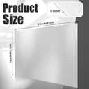 MorningRo 430 Stainless Steel Sheet Metal 18 x 24 Inches 24GA Metal Plates Panel #4 Brushed Finish Magnetic Mount Board Wall Food Truck Restaurant Kitchen Floor Trailer Garage Gym(1 Pack)