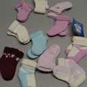 Gerber Unisex Baby Only11Pair Sock Bundle Lavender Garden 6-9 Months